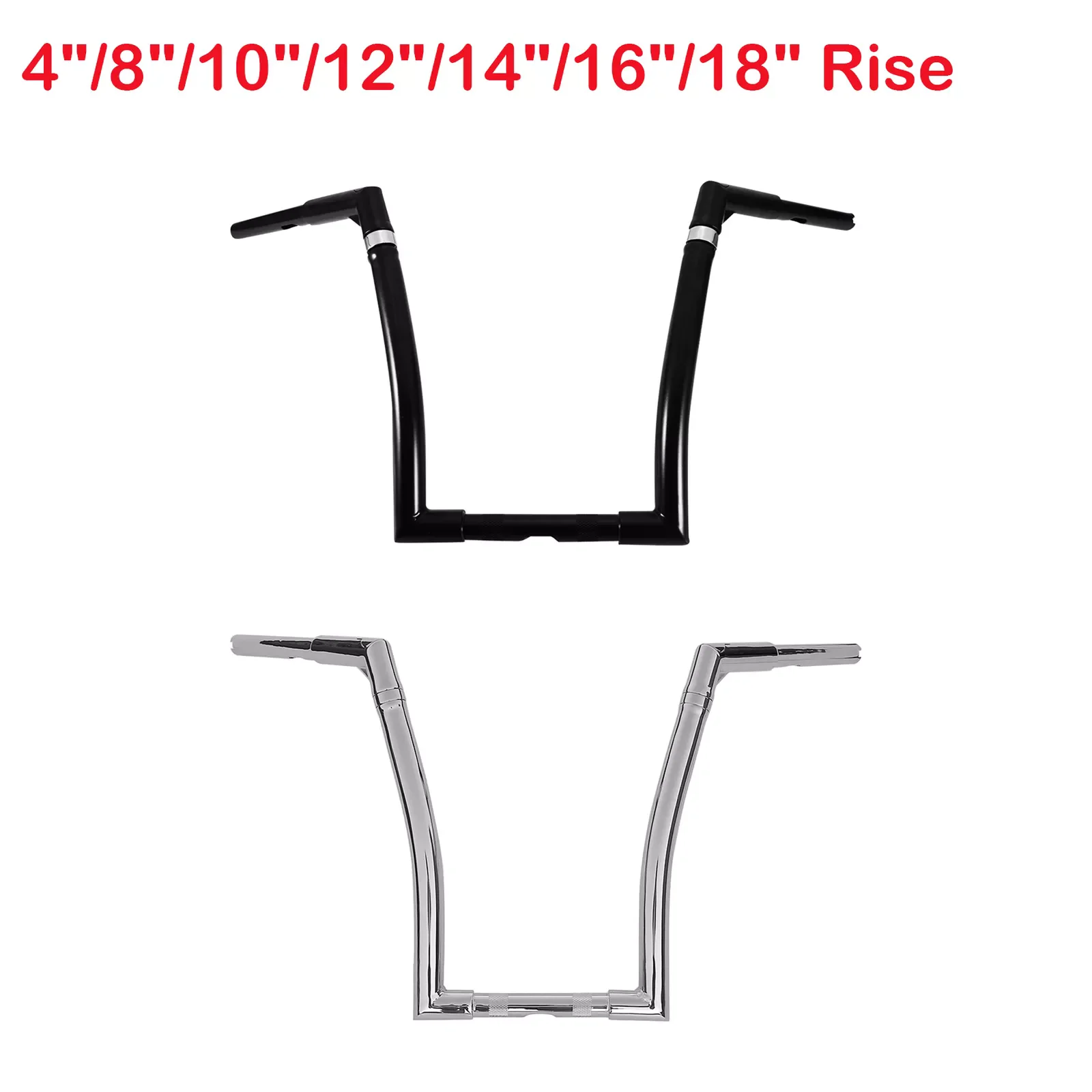 Motorcycle 4" 8" 12" 14" 16" 18" 1 1/4" Ape Hanger Handlebar For Harley Sportster XL FLST
Motorcycle 4" 8" 12" 14" 16" 18" 1 1/4" Ape Hanger Handlebar For Harley Sportster XL FLST