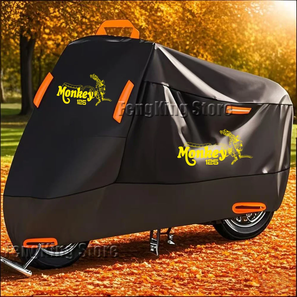 Motorcycle Cover 300D Oxford Waterproof Outdoor Indoor Snow Dust UV Protection for Monkey Z-125 Z125 Z 125
Motorcycle Cover 300D Oxford Waterproof Outdoor Indoor Snow Dust UV Protection for Monkey Z-125 Z125 Z 125