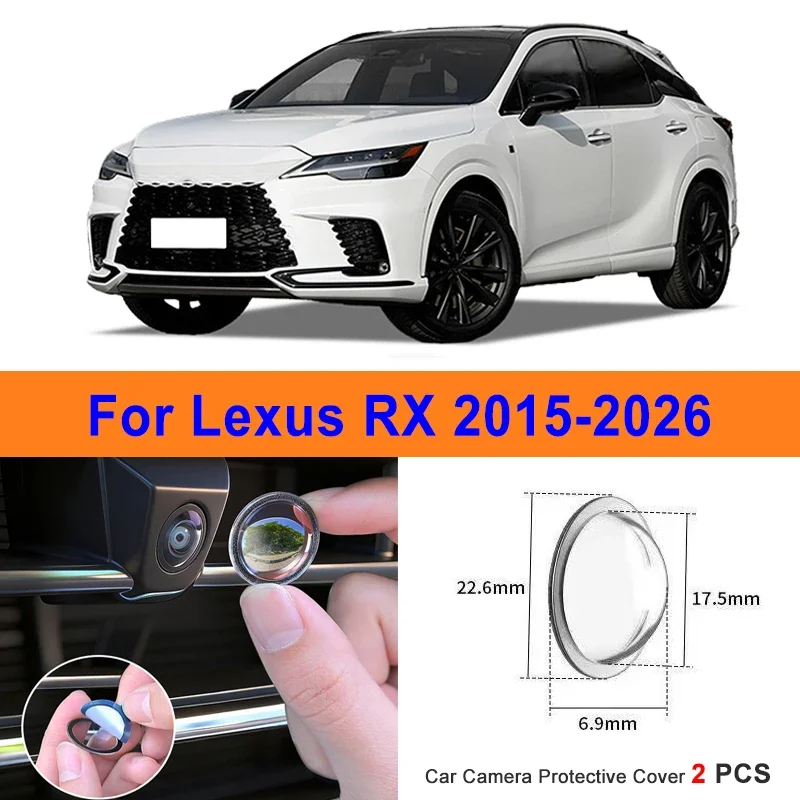 360 Reverse Image Car Camera Cover Anti-Scratch PC Lens Protector Stickers For Lexus RX 2015-2026 2Pcs
360 Reverse Image Car Camera Cover Anti-Scratch PC Lens Protector Stickers For Lexus RX 2015-2026 2Pcs