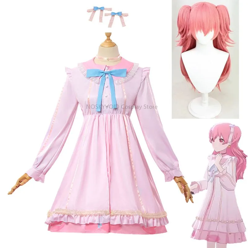 MORE MORE JUMP! Momoi Airi Cosplay Costume Project Sekai Virtual Singer Wigs Airi Princess Dress Virtual Idol Halloween Party
MORE MORE JUMP! Momoi Airi Cosplay Costume Project Sekai Virtual Singer Wigs Airi Princess Dress Virtual Idol Halloween Party