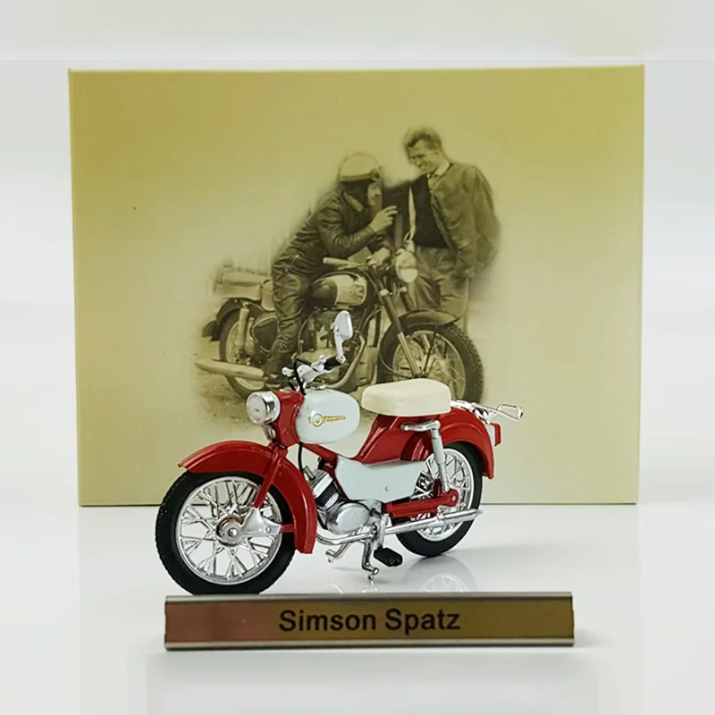 Atlas Diecast 1:24 Scale Simson Motorcycle Alloy Car Model Simulation Collection Decoration Gift Toy Static Display
Atlas Diecast 1:24 Scale Simson Motorcycle Alloy Car Model Simulation Collection Decoration Gift Toy Static Display