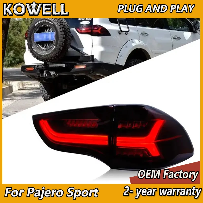 Car Styling for Mitsubishi Pajero Sport Tail Light 2011-2016 Montero Taillight DRL+Turn Signal+Brake+Fog+Reversing
Car Styling for Mitsubishi Pajero Sport Tail Light 2011-2016 Montero Taillight DRL+Turn Signal+Brake+Fog+Reversing