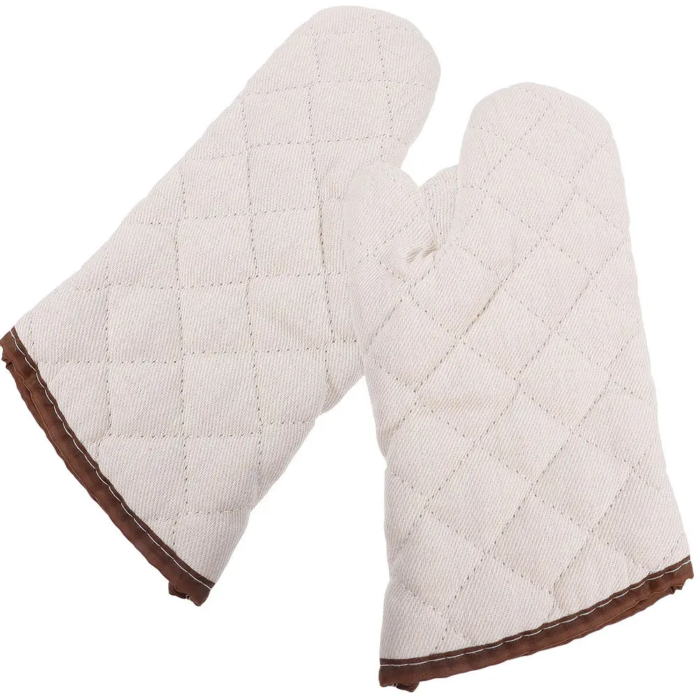 2Pcs Extended Padded Oven Mitts for Kitchen Baking Grilling Microwave Use Heat Proof Anti-Scalding Heavy Duty Insulated Cotton
2Pcs Extended Padded Oven Mitts for Kitchen Baking Grilling Microwave Use Heat Proof Anti-Scalding Heavy Duty Insulated Cotton