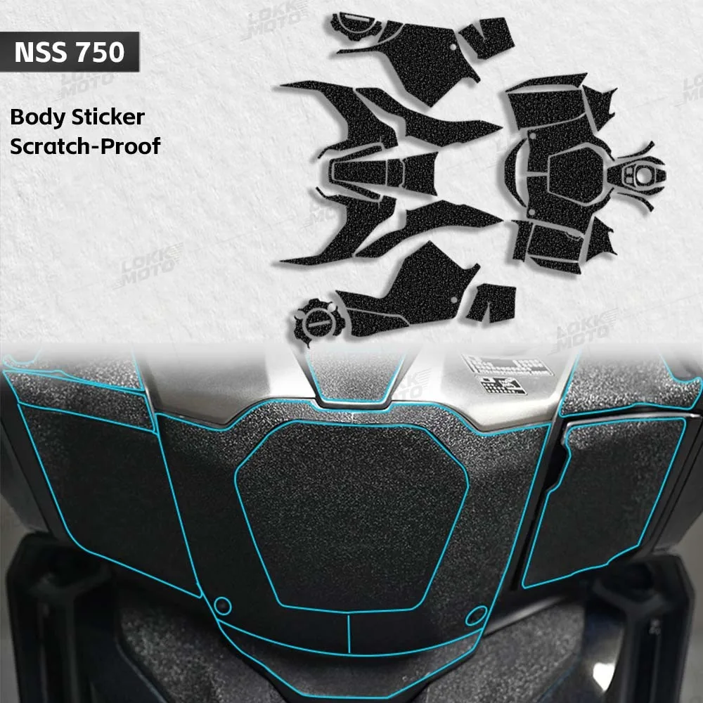 Motorcycle Body Armor Kit Anti-slip Sticker Scooter Frosted Fuel Tank Protection Decal Waterproof Accessories For NSS 750 nss750
Motorcycle Body Armor Kit Anti-slip Sticker Scooter Frosted Fuel Tank Protection Decal Waterproof Accessories For NSS 750 nss750