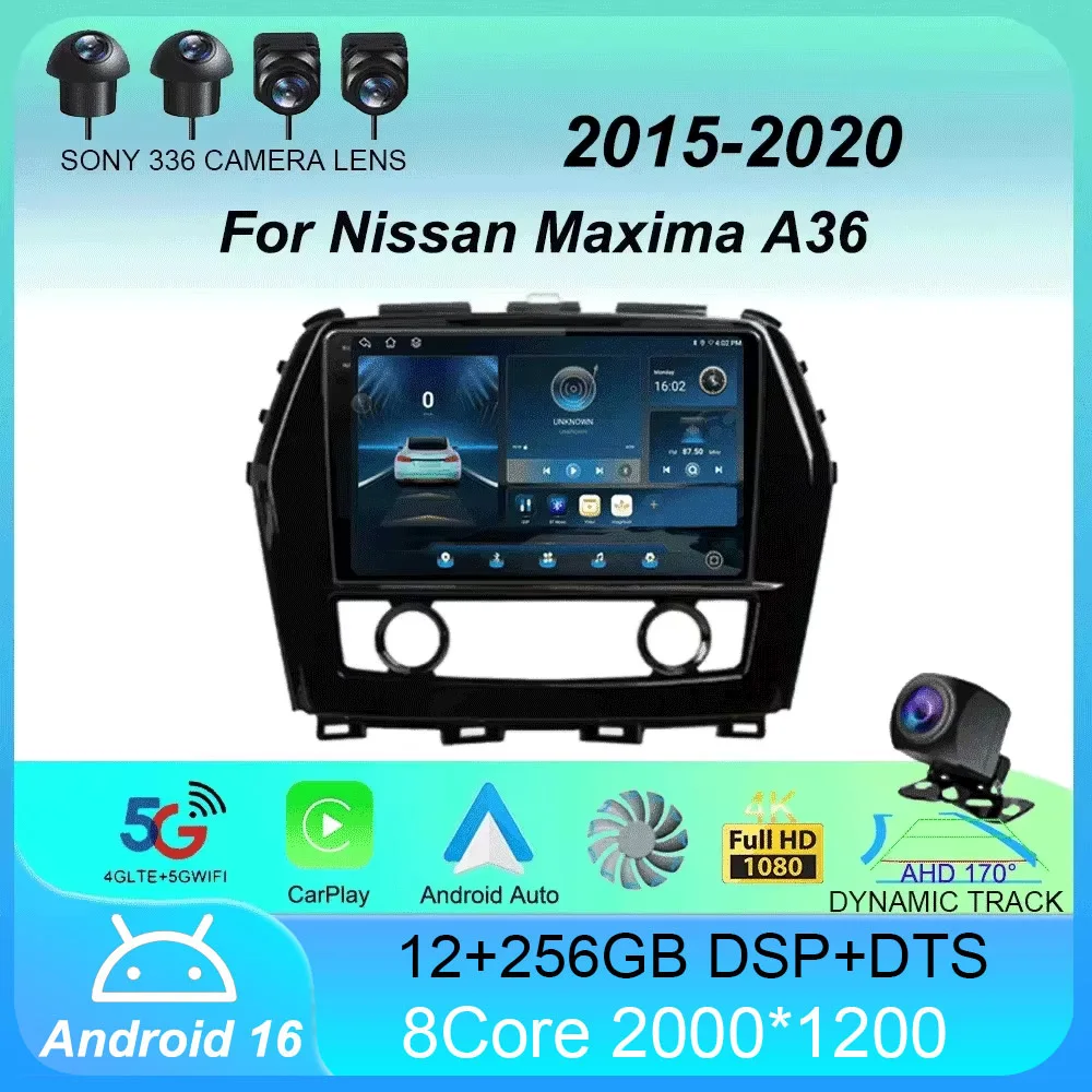 Android 16 Car Radio Carplay 8Core For Nissan Maxima A36 2015 2016 2017 2018 2019 2020 GPS Multimedia 2 Din Player Stereo Video
Android 16 Car Radio Carplay 8Core For Nissan Maxima A36 2015 2016 2017 2018 2019 2020 GPS Multimedia 2 Din Player Stereo Video