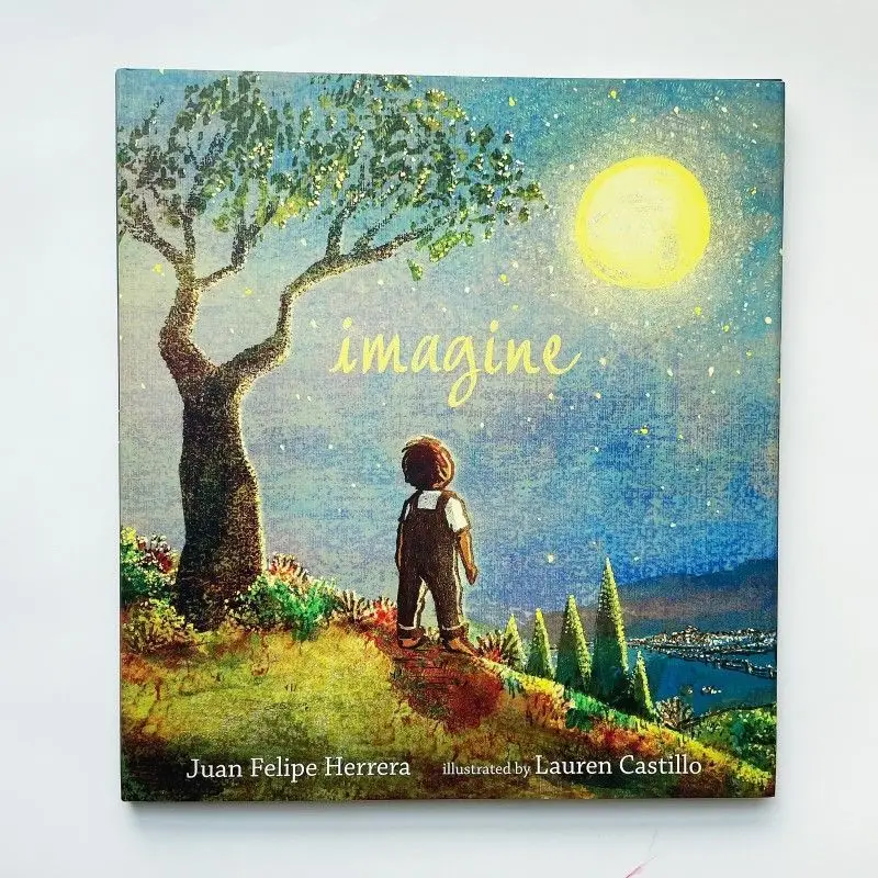 imagine hard-shell hardcover children's English picture book. Early education and enlightenment extracurricular reading material
imagine hard-shell hardcover children's English picture book. Early education and enlightenment extracurricular reading material