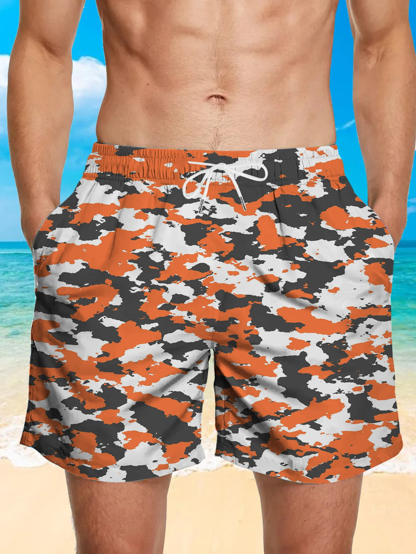 Fashion Digital Full Print Beach Pants Men Lightweight Quick Dry Casual Shorts
Fashion Digital Full Print Beach Pants Men Lightweight Quick Dry Casual Shorts