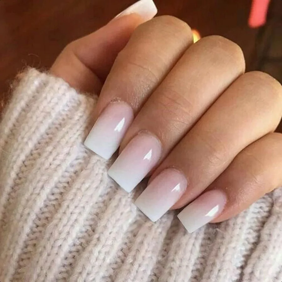 Ombre Pink Pr on Nails Short Medium Square Glue on Nails White and Pink French Fake Nails Short Coffin Spring Acrylic Nails Pr
Ombre Pink Pr on Nails Short Medium Square Glue on Nails White and Pink French Fake Nails Short Coffin Spring Acrylic Nails Pr