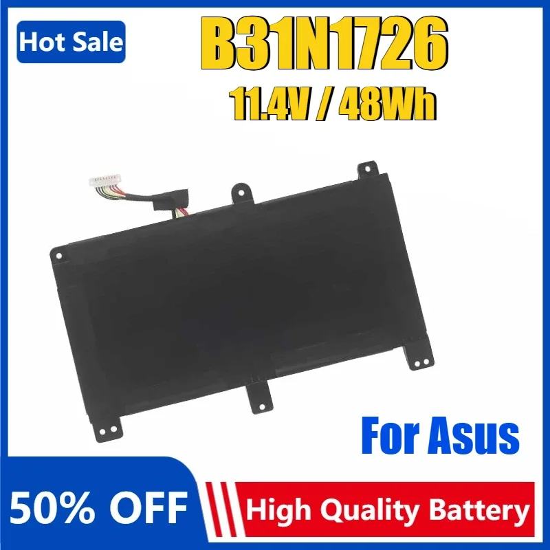 B31N1726 Battery for Asus Rog STRIX FX531GT G512LI GL531GT G531GD G731GT GL731GT PX512LI PX531GD FX505GD FX506LU FX505G TUF706II
B31N1726 Battery for Asus Rog STRIX FX531GT G512LI GL531GT G531GD G731GT GL731GT PX512LI PX531GD FX505GD FX506LU FX505G TUF706II