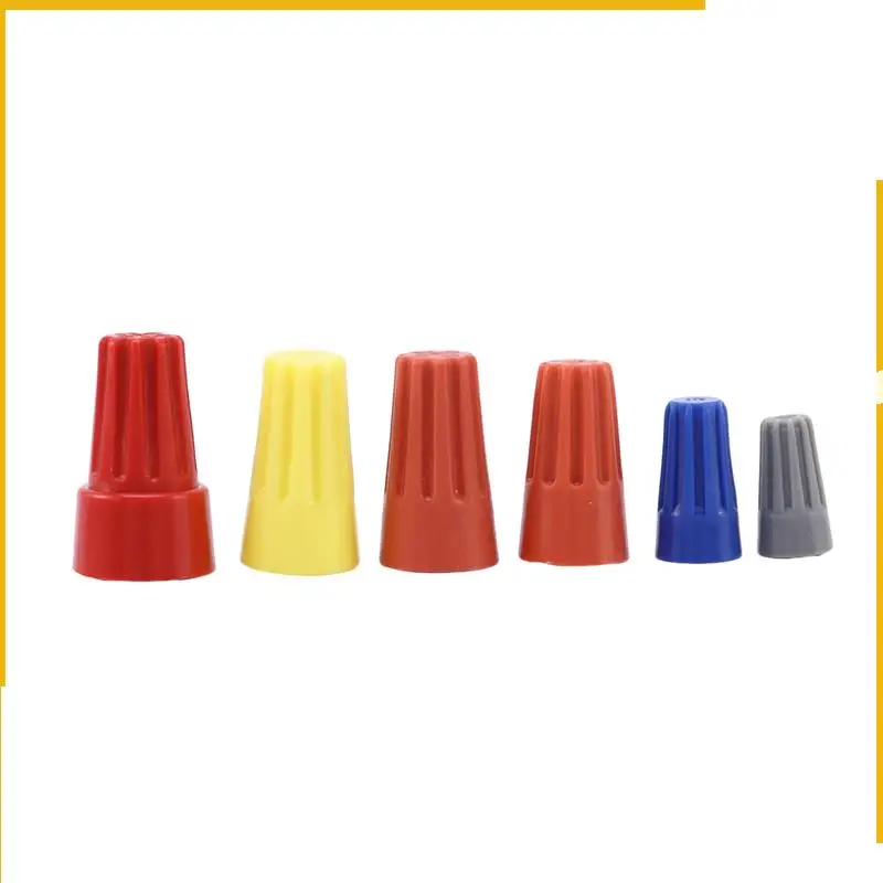 A92P 540Pcs Electrical Wire Connectors Screw Terminals, Easy Twist On Connector Kit With Spring Insterted Wire Nuts Cap
A92P 540Pcs Electrical Wire Connectors Screw Terminals, Easy Twist On Connector Kit With Spring Insterted Wire Nuts Cap