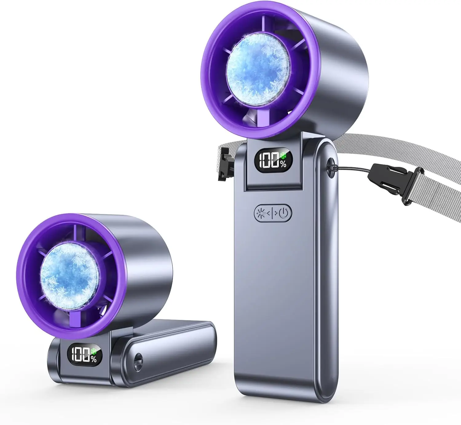 2026 New Upgrade Portable Handheld Turbo Fan With Ice Cooler, 199 Speed Personal Fan,5500mAh Rechargeable,20H Cooling Time,20000
2026 New Upgrade Portable Handheld Turbo Fan With Ice Cooler, 199 Speed Personal Fan,5500mAh Rechargeable,20H Cooling Time,20000