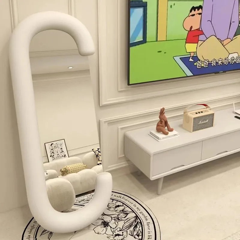 Oval Aesthetic Floor Decorative Mirrors Big Nordic Princess Standing Mirrors Full Body Living Room Specchio Home Decorations
Oval Aesthetic Floor Decorative Mirrors Big Nordic Princess Standing Mirrors Full Body Living Room Specchio Home Decorations