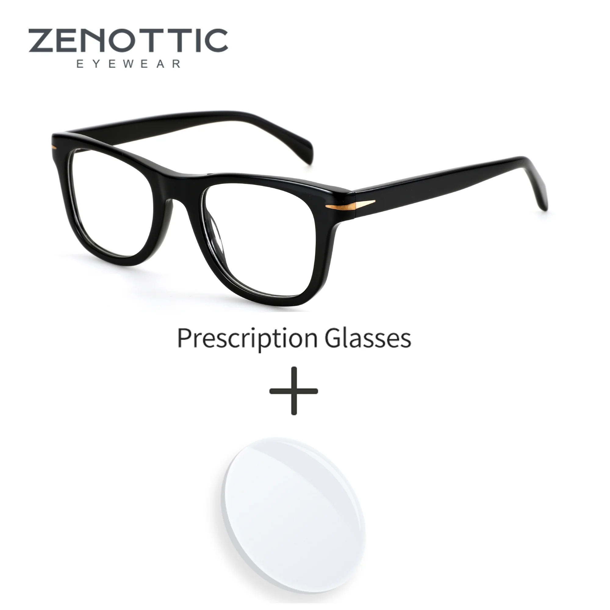 ZENOTTIC M Size Trend Acetate Prescription Glasses For Unisex Square Anti Blue Light Progressive/Photochromic Optical Eyewear
ZENOTTIC M Size Trend Acetate Prescription Glasses For Unisex Square Anti Blue Light Progressive/Photochromic Optical Eyewear