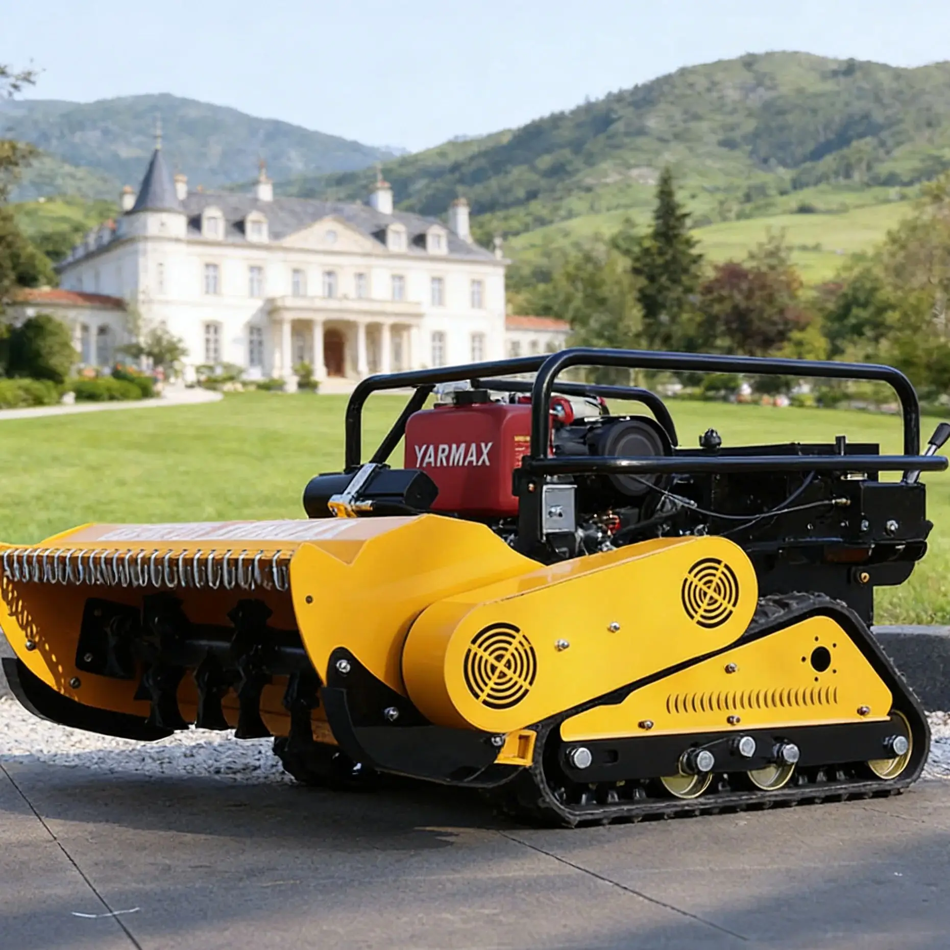 CustomizedDurable Remote Control Lawn Mower Anti Tilt Structure Perfect For Mountain Slope Garden Orchard Grass Cutting
CustomizedDurable Remote Control Lawn Mower Anti Tilt Structure Perfect For Mountain Slope Garden Orchard Grass Cutting