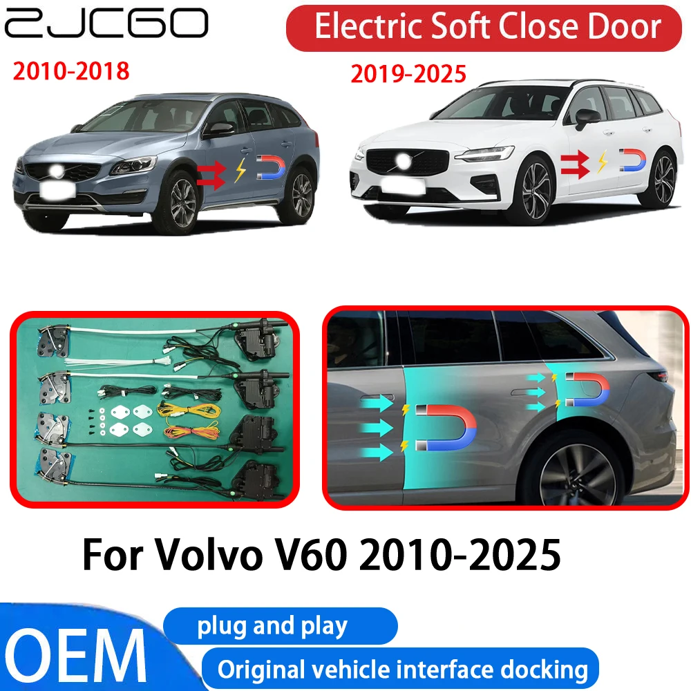 for Volvo V60 2010-2025 Car Automatic Electric Soft Close Door Closer System OEM Plug and Play Comfort Closing
for Volvo V60 2010-2025 Car Automatic Electric Soft Close Door Closer System OEM Plug and Play Comfort Closing