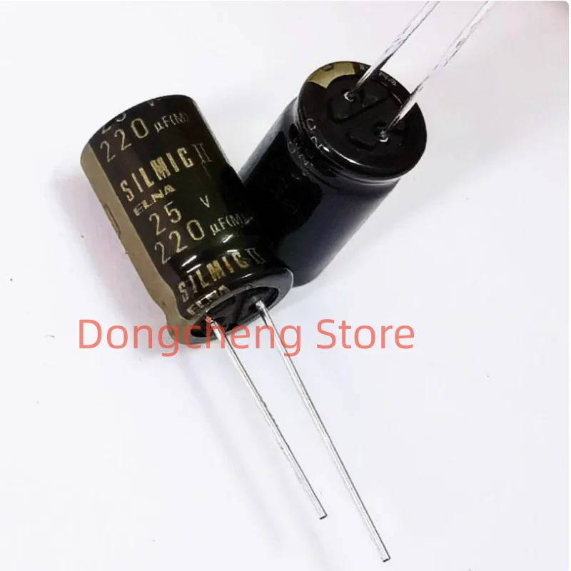 10pcs/20pcs/50pcs NEW ORIGINAL ELNA SILMIC II RFS for 25v220uf 12.5X20MM audio electrolytic capacitor brown magic 220uF25V
10pcs/20pcs/50pcs NEW ORIGINAL ELNA SILMIC II RFS for 25v220uf 12.5X20MM audio electrolytic capacitor brown magic 220uF25V