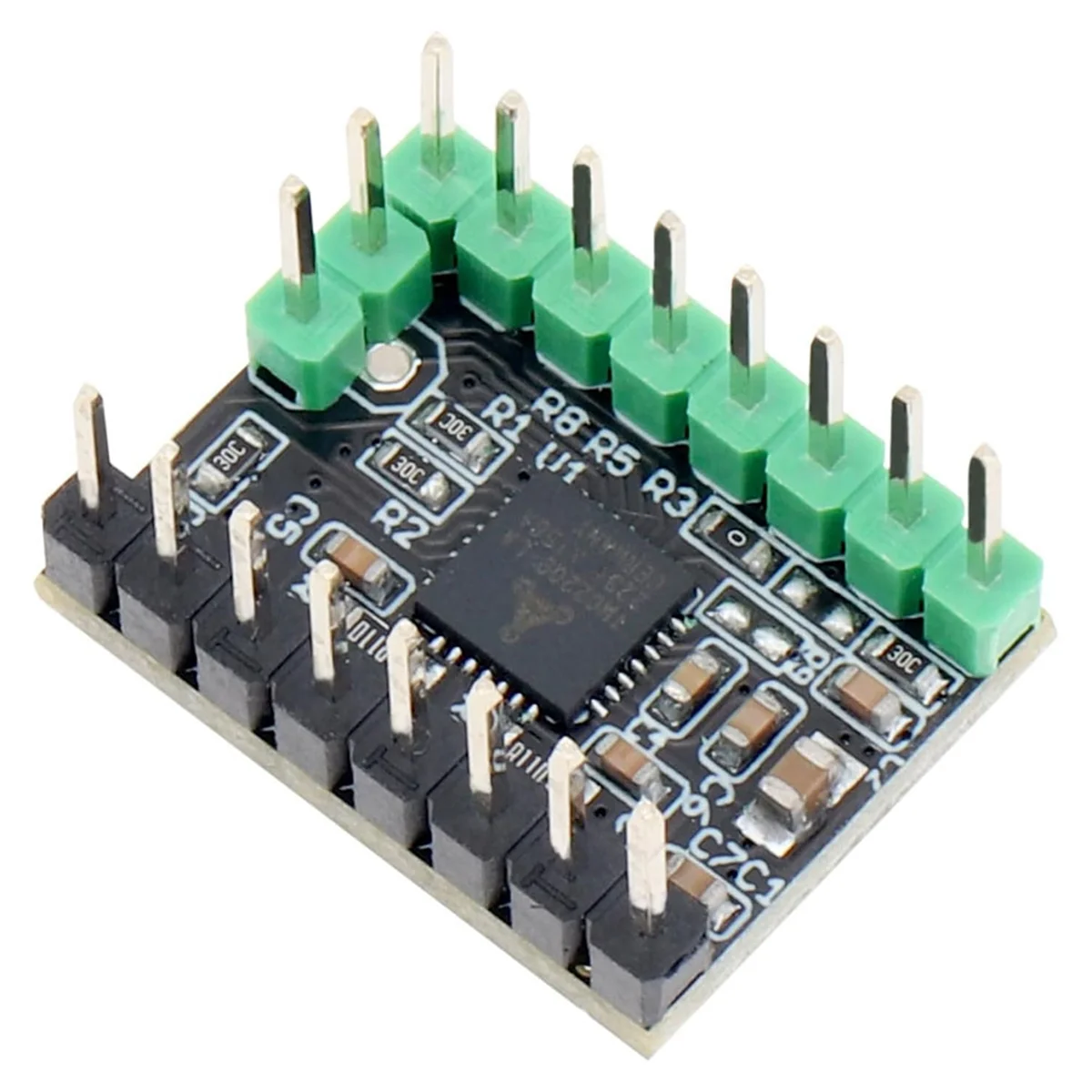RA-4Set TMC2209 V2.0 Драйвер шагового двигателя подходит для 3 платы управления V3 Детали 3D-принтера Замена поддержки A4988
RA-4Set TMC2209 V2.0 Драйвер шагового двигателя подходит для 3 платы управления V3 Детали 3D-принтера Замена поддержки A4988