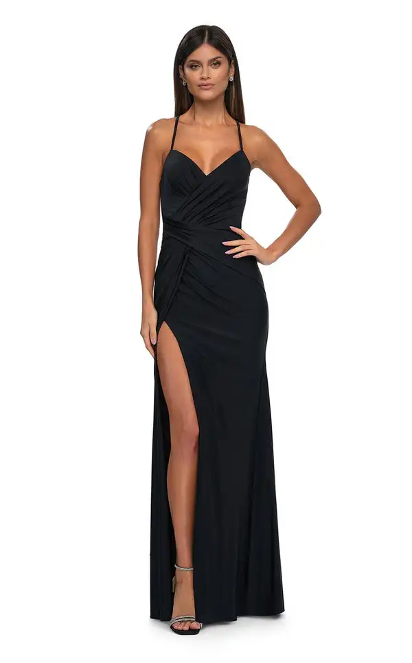 Customized Sexy Chiffon Criss-Cross Pleat Bow A-line Spaghetti strap Long Dresses Bespoke Occasion Dresses Simple High quality
Customized Sexy Chiffon Criss-Cross Pleat Bow A-line Spaghetti strap Long Dresses Bespoke Occasion Dresses Simple High quality