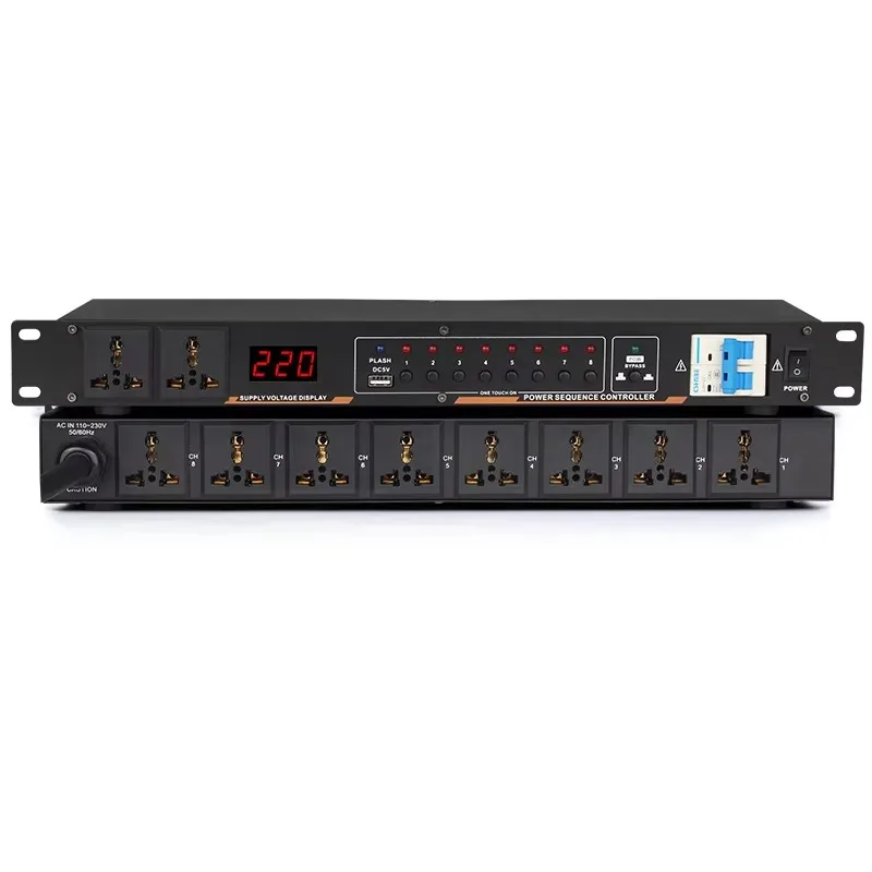 EIF-DR338 Professional Power Supply Regulator With Filter 10 Engineer Power Supply Sequence Controller With LED Display
EIF-DR338 Professional Power Supply Regulator With Filter 10 Engineer Power Supply Sequence Controller With LED Display