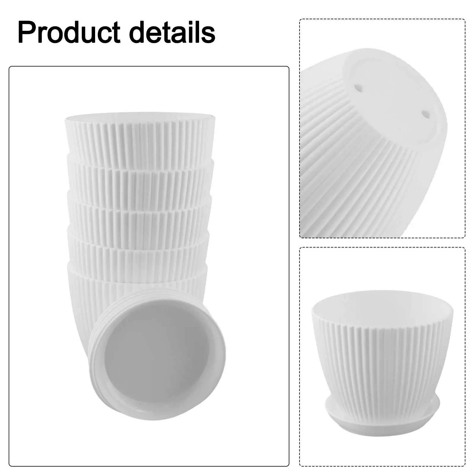 Современные цветочные горшки Courtyards Height PP для комнатных растений, минималистичный дизайн в полоску, с подвижным поддоном
Современные цветочные горшки Courtyards Height PP для комнатных растений, минималистичный дизайн в полоску, с подвижным поддоном