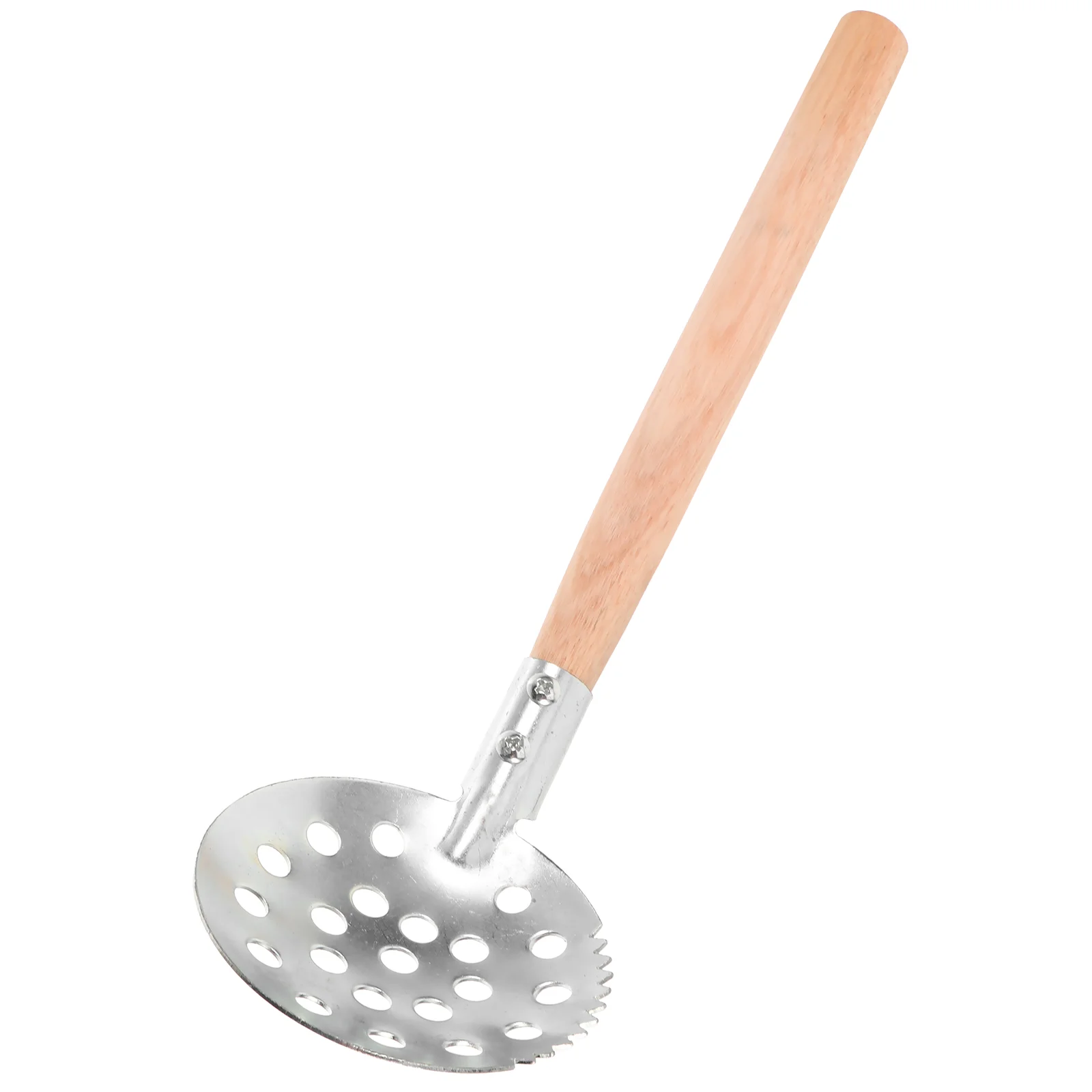 Serrated Ice Fishing Scoop Spoon Handle Wood Reusable Ergonomic Lightweight Portable Professional Fishing Accessory Metal
Serrated Ice Fishing Scoop Spoon Handle Wood Reusable Ergonomic Lightweight Portable Professional Fishing Accessory Metal