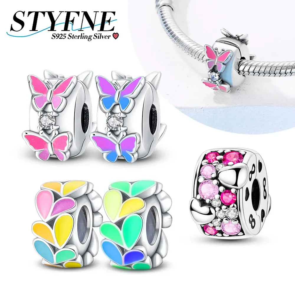 925 Sterling Silver Butterfly Luminous Safety Buckle Fit Original Bracelet Diy Fine Jewelry High-end for Women's Gift
925 Sterling Silver Butterfly Luminous Safety Buckle Fit Original Bracelet Diy Fine Jewelry High-end for Women's Gift