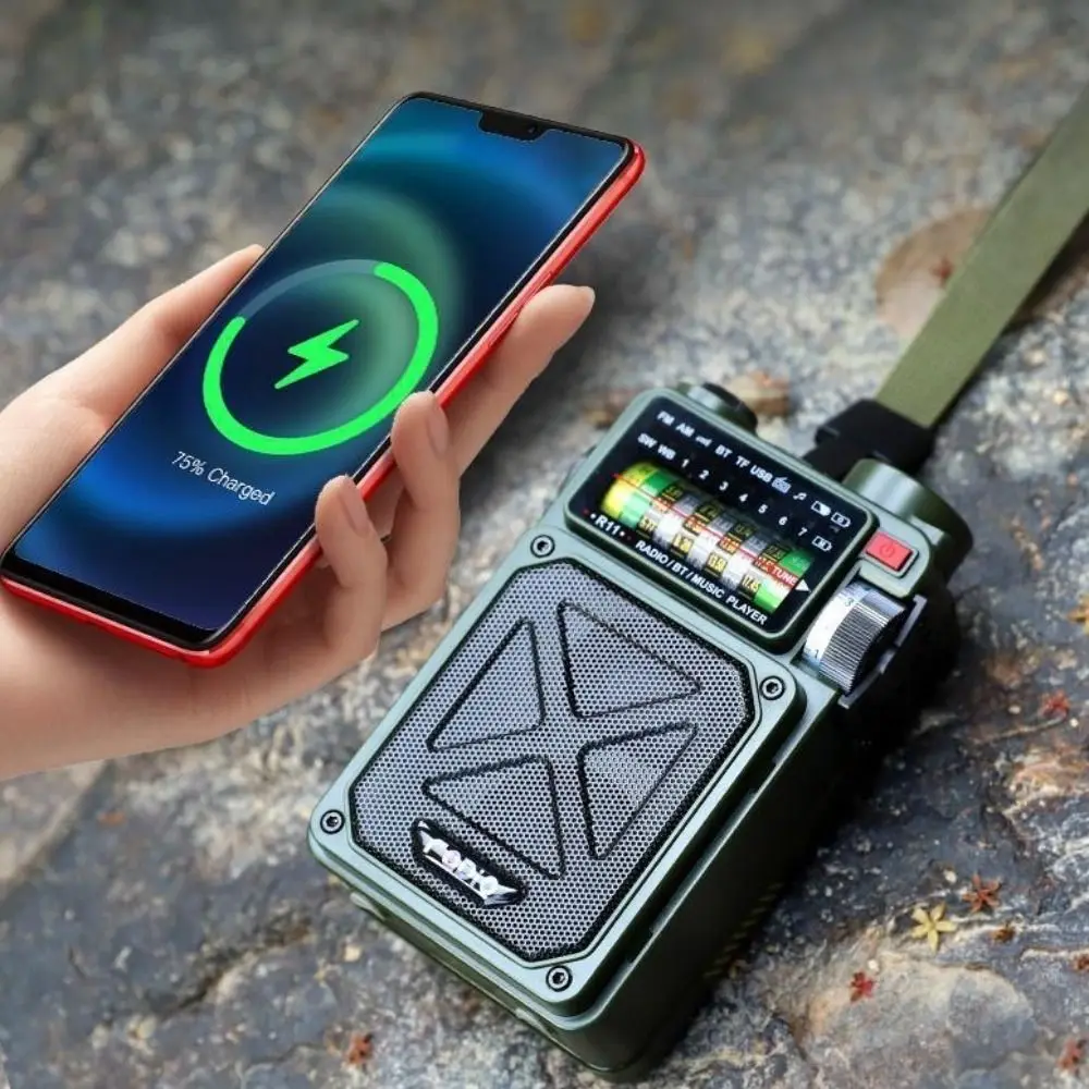 Multi-function Bluetooth Solar Radio TF Card USB Playback Solar Power Bank Flashlight Hand-cranked Full-band Radio Travel
Multi-function Bluetooth Solar Radio TF Card USB Playback Solar Power Bank Flashlight Hand-cranked Full-band Radio Travel