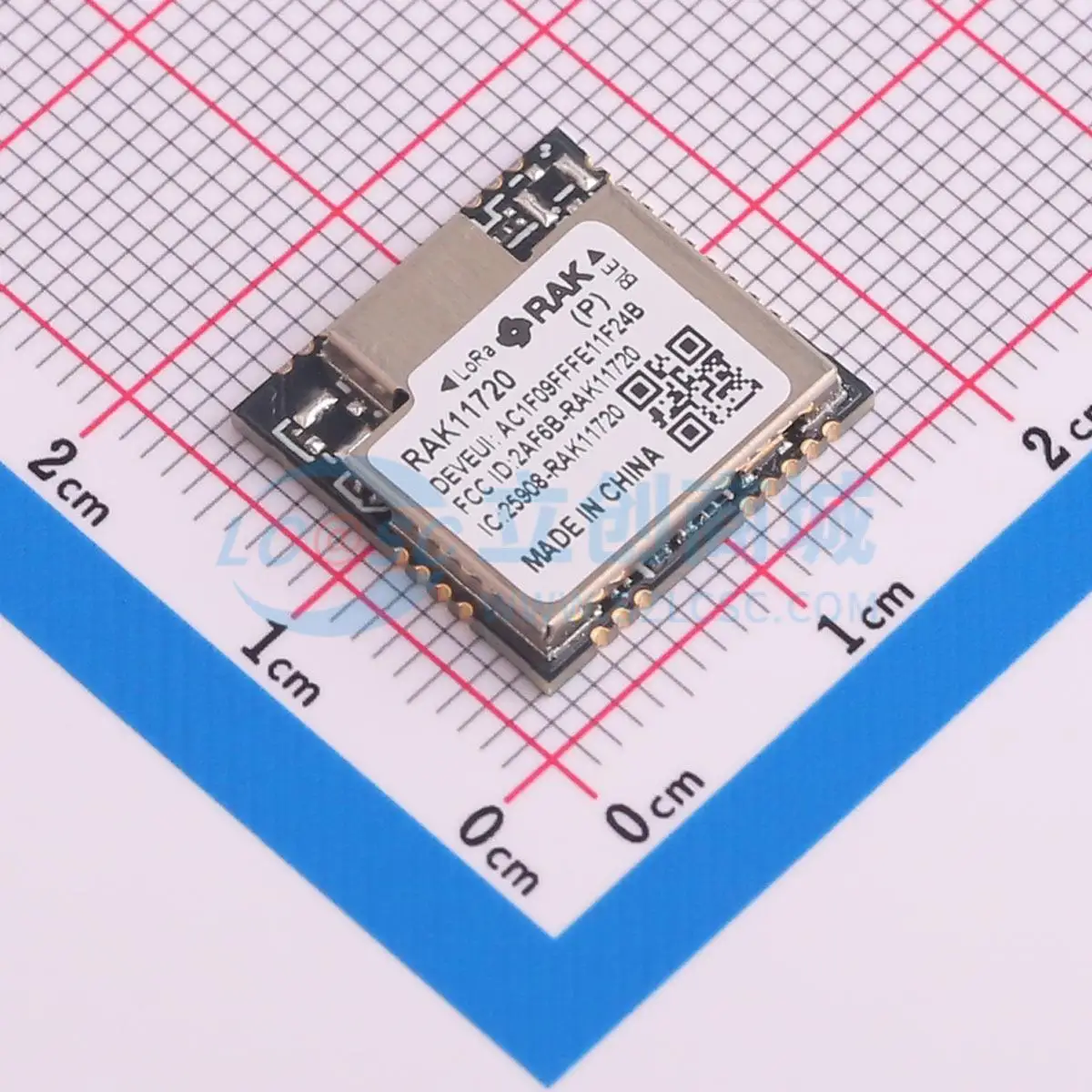 2pcs RAK11720-9-SM-NI SMD 15.5x15mm 20dBm ADC GPIO SPI UART I2C LoRa Wireless RF Transceiver Module
2pcs RAK11720-9-SM-NI SMD 15.5x15mm 20dBm ADC GPIO SPI UART I2C LoRa Wireless RF Transceiver Module