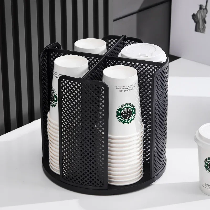 Disposable Paper Cup Holder 360° Rotatable Storage Rack, Portable Removable Multi-functional Storage Rack Office Organizer
Disposable Paper Cup Holder 360° Rotatable Storage Rack, Portable Removable Multi-functional Storage Rack Office Organizer