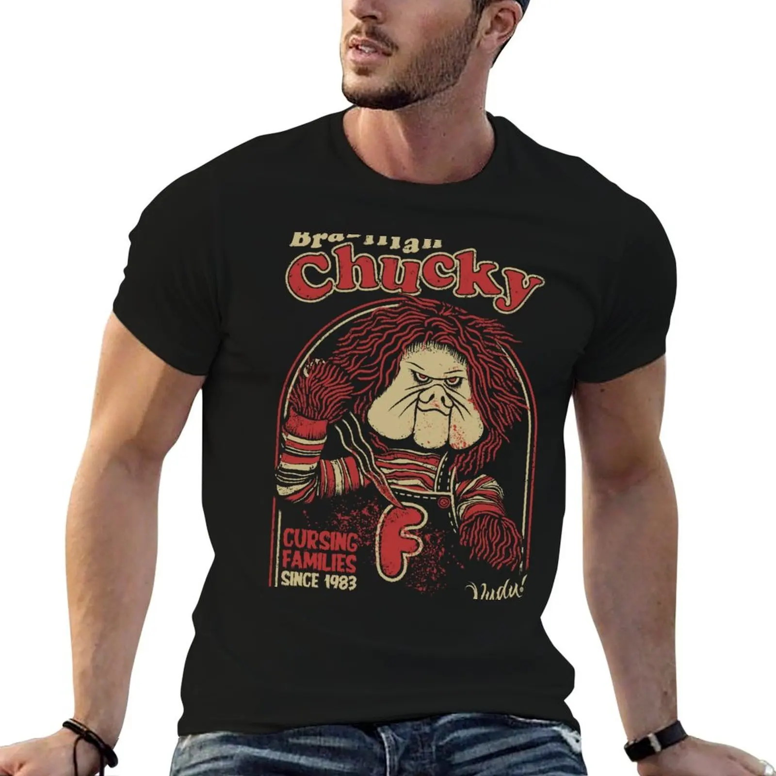 Brazilian Chucky T-Shirt men t shirt cotton 100% printed t shirts for man T-Shirt
Brazilian Chucky T-Shirt men t shirt cotton 100% printed t shirts for man T-Shirt