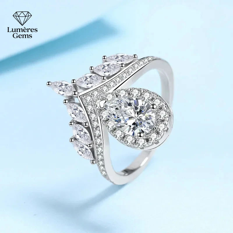 Retro Luxury 1Carat Moissanite Rings For Women, Sparkling Platinum Pt950 Princess Wedding Diamond Ring Fine Jewelry Gift
Retro Luxury 1Carat Moissanite Rings For Women, Sparkling Platinum Pt950 Princess Wedding Diamond Ring Fine Jewelry Gift