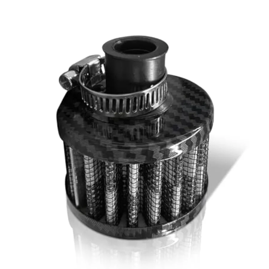 0.47"/12mm Car Cold Air Intake Filter, Round Tape Car Valve Cover Breather Filter, High Flow Automotive Filters, Fit for Most C
0.47"/12mm Car Cold Air Intake Filter, Round Tape Car Valve Cover Breather Filter, High Flow Automotive Filters, Fit for Most C