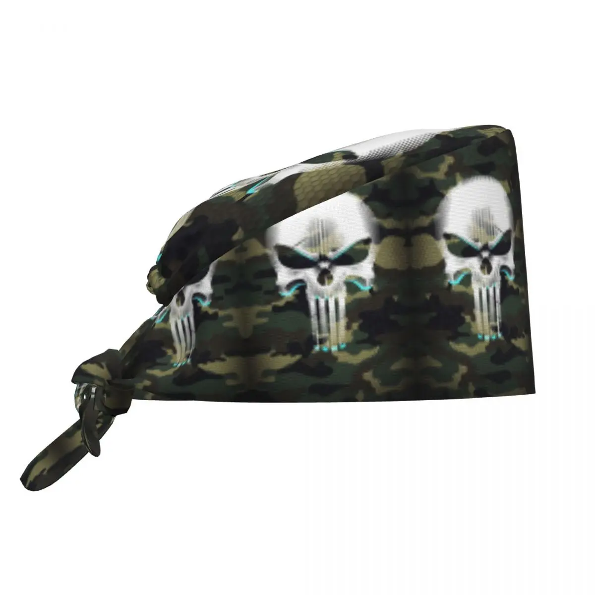 Adjustable Punisher Skull Symbol Working Hat Superhero Camouflage Pattern Surgical Hat Scrub Nursing Doctor Surgeon Cap Dentist
Adjustable Punisher Skull Symbol Working Hat Superhero Camouflage Pattern Surgical Hat Scrub Nursing Doctor Surgeon Cap Dentist