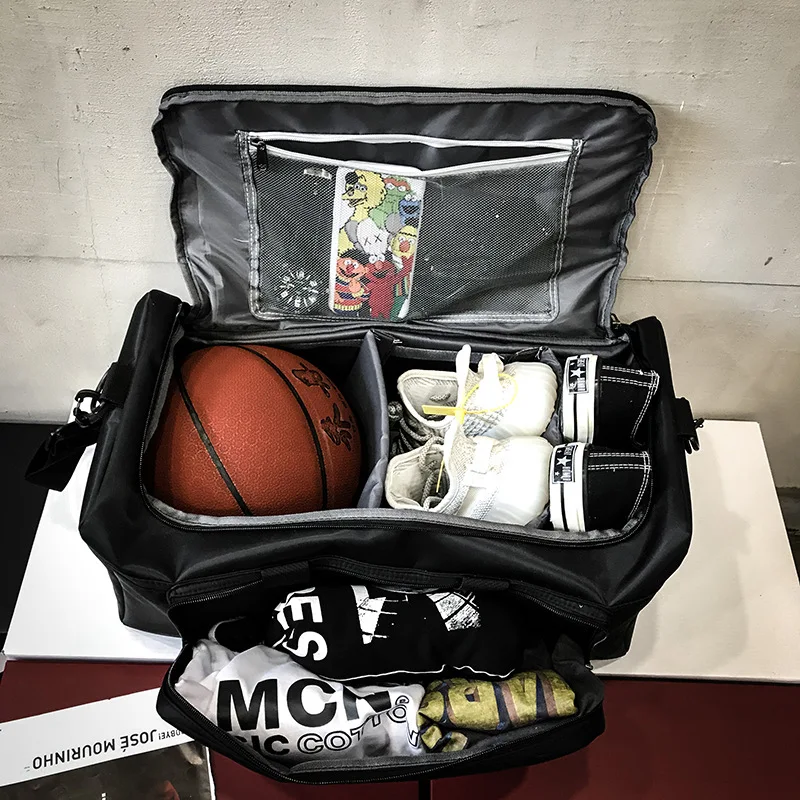 GYM bag training bag men's crossbody multifunctional large capacity sports fitness storage bag soccer equipment backpacks
GYM bag training bag men's crossbody multifunctional large capacity sports fitness storage bag soccer equipment backpacks