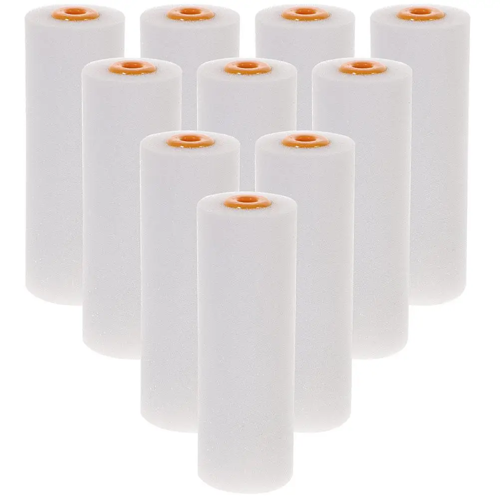 10 pcs 6in Paint Roller Covers Durable Soft Replacement Nap Sleeves for Wall Replacement Paint Roller Sleeves Painting
10 pcs 6in Paint Roller Covers Durable Soft Replacement Nap Sleeves for Wall Replacement Paint Roller Sleeves Painting