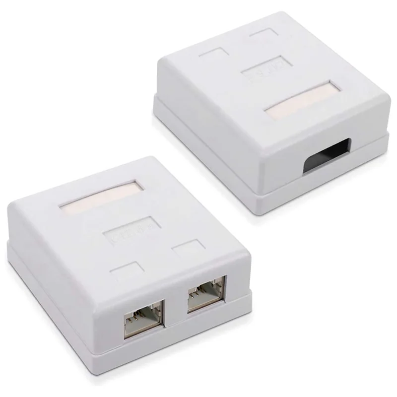 Сетевая розетка BAAJ-10X RJ45 — экранированная розетка для поверхностного монтажа с двойной стенкой и портом кабеля Ethernet LAN CAT6A
Сетевая розетка BAAJ-10X RJ45 — экранированная розетка для поверхностного монтажа с двойной стенкой и портом кабеля Ethernet LAN CAT6A