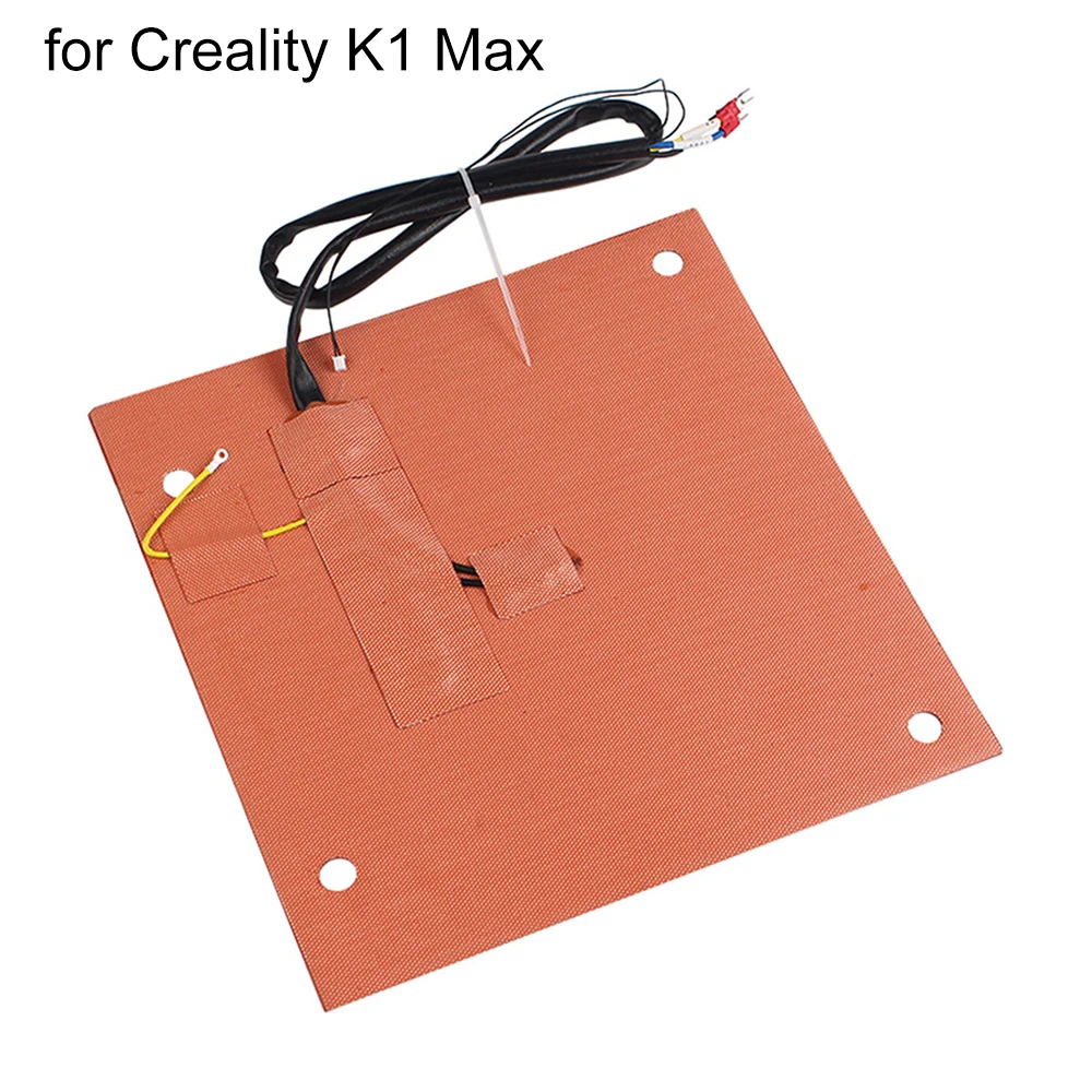 For Creality K1 Max Nylon Cloth Heated Bed Heating Pad 305/301mm 120V 800W for 3D Printer Parts Hot Bed Accessories
For Creality K1 Max Nylon Cloth Heated Bed Heating Pad 305/301mm 120V 800W for 3D Printer Parts Hot Bed Accessories