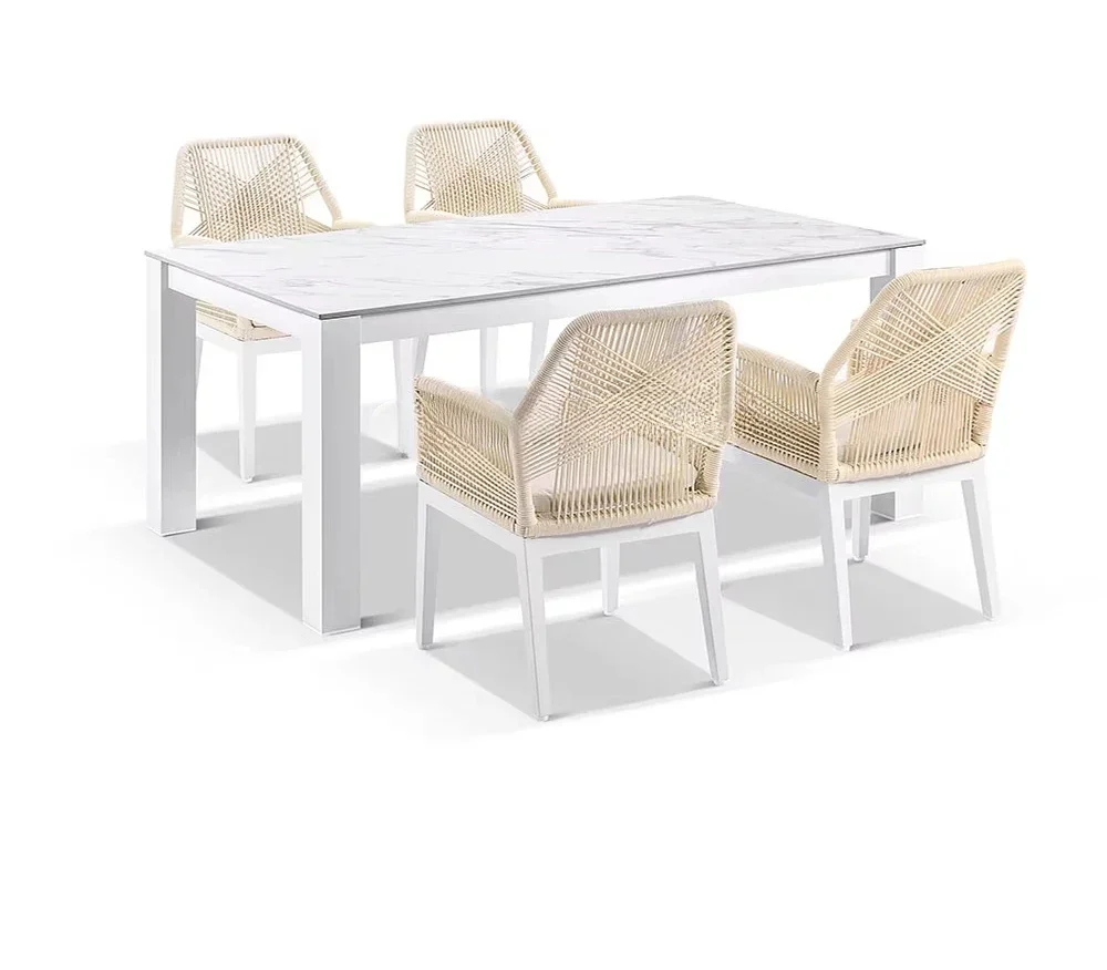 -Restaurant used 4 seater ceramic tile bistro table and chairs garden sets aluminum dining table and chair sets outdoor furnitur
-Restaurant used 4 seater ceramic tile bistro table and chairs garden sets aluminum dining table and chair sets outdoor furnitur