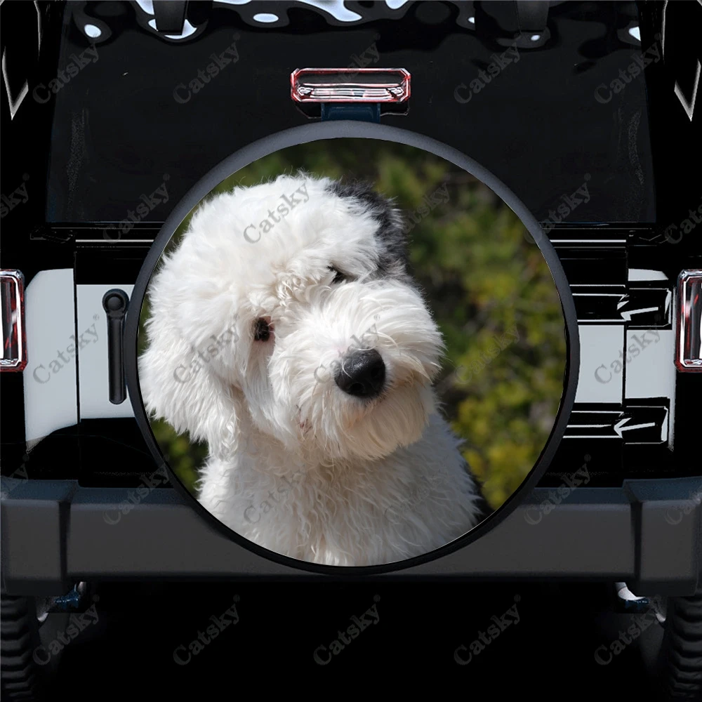 Old English Sheepdog Print Spare Tire Cover Waterproof Tire Wheel Protector for Car Truck SUV Camper Trailer Rv
Old English Sheepdog Print Spare Tire Cover Waterproof Tire Wheel Protector for Car Truck SUV Camper Trailer Rv