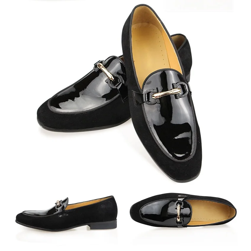 Office Fashion Men Shoes Top Quality Slip-On Comfortable Leisure Mens Leather Loafers Casual Black Patent Shoes Genuine Leather
Office Fashion Men Shoes Top Quality Slip-On Comfortable Leisure Mens Leather Loafers Casual Black Patent Shoes Genuine Leather
