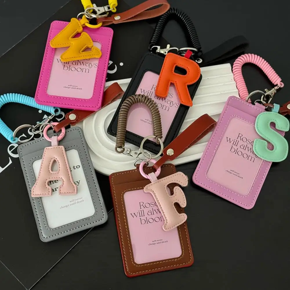 INS Pu Leather Business ID Card Credit Badge Holder Letter Pendant Coin Purse Portable Mini Wallet Bus Cards Cover With Keychain
INS Pu Leather Business ID Card Credit Badge Holder Letter Pendant Coin Purse Portable Mini Wallet Bus Cards Cover With Keychain