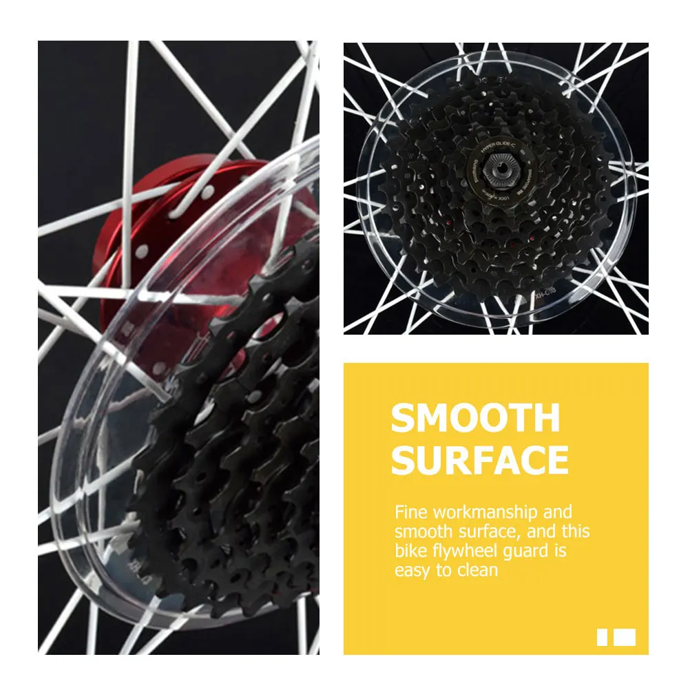2 Pcs Flywheel Protection Cover Chainwheel Protective Guard for Bike The Dirt-proof Abs Plastic Protector Man
2 Pcs Flywheel Protection Cover Chainwheel Protective Guard for Bike The Dirt-proof Abs Plastic Protector Man