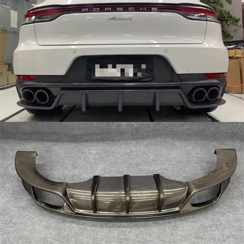 For Porsche Macan 95B.1 95B.2 2017-2022 Real Carbon Fiber Car Rear Bumper Lip Diffuser Spoiler Back Car Accessories Body Kit
For Porsche Macan 95B.1 95B.2 2017-2022 Real Carbon Fiber Car Rear Bumper Lip Diffuser Spoiler Back Car Accessories Body Kit