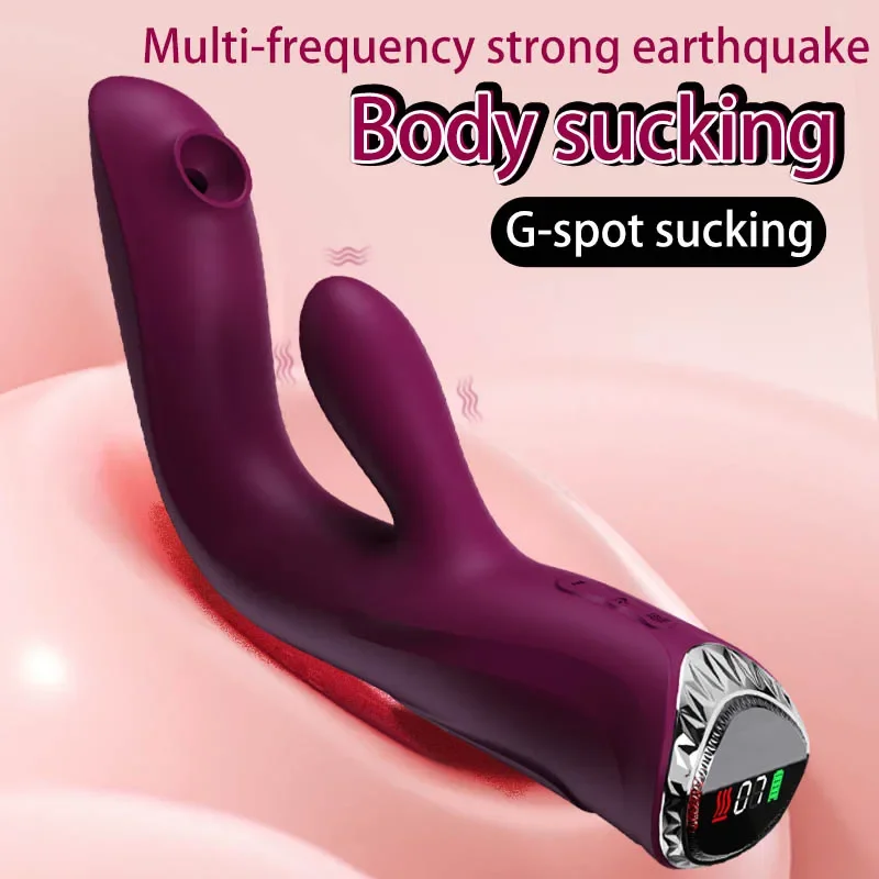 A silicone lesbian battery inserted into a telescopic suction rotating dildo sex toy clitoris G-spot rabbit vibrator for women
A silicone lesbian battery inserted into a telescopic suction rotating dildo sex toy clitoris G-spot rabbit vibrator for women