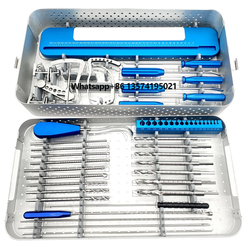 ACL/pcl Set Reconstruction Knee Arthroscopy Instruments Surgical Instruments
ACL/pcl Set Reconstruction Knee Arthroscopy Instruments Surgical Instruments