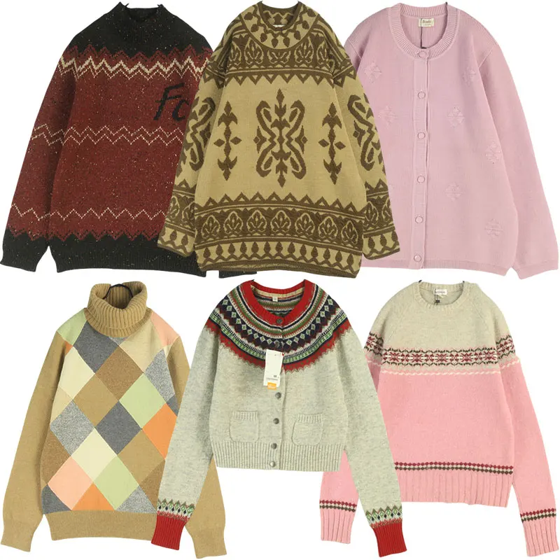 Винтажный свитер с вышивкой в стиле Фэр-айл, с пейзажным и цветочным мультяшным узором, зимний вязаный свитер для женщин, милый, с круглым вырезом, из шерсти...
Винтажный свитер с вышивкой в стиле Фэр-айл, с пейзажным и цветочным мультяшным узором, зимний вязаный свитер для женщин, милый, с круглым вырезом, из шерсти...