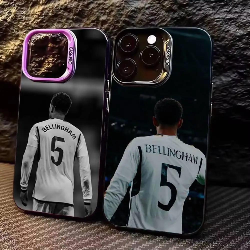 B-Bellingham N-No.5 Football Jersey Phone Case For Color Silver Case iPhone 17,16,11,12,13,14,15 Plus,Pro Max,XS
B-Bellingham N-No.5 Football Jersey Phone Case For Color Silver Case iPhone 17,16,11,12,13,14,15 Plus,Pro Max,XS