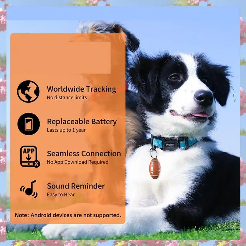 Мини-Bluetooth GPS-трекер с защитой от потери устройства для Find My App, идеально подходит для домашних животных, детских сумок, кошельков и ключей B
Мини-Bluetooth GPS-трекер с защитой от потери устройства для Find My App, идеально подходит для домашних животных, детских сумок, кошельков и ключей B