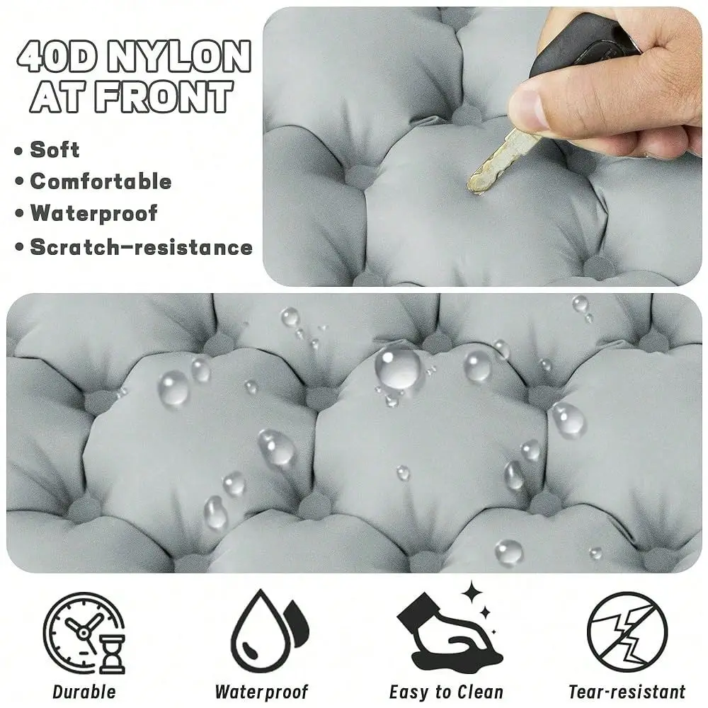 Inflatable Seat Cushion Lightweight Stadium Seat Pad Travel Air Seat Cushion For HiFKing Office Airplane Stadium Car,Grey
Inflatable Seat Cushion Lightweight Stadium Seat Pad Travel Air Seat Cushion For HiFKing Office Airplane Stadium Car,Grey