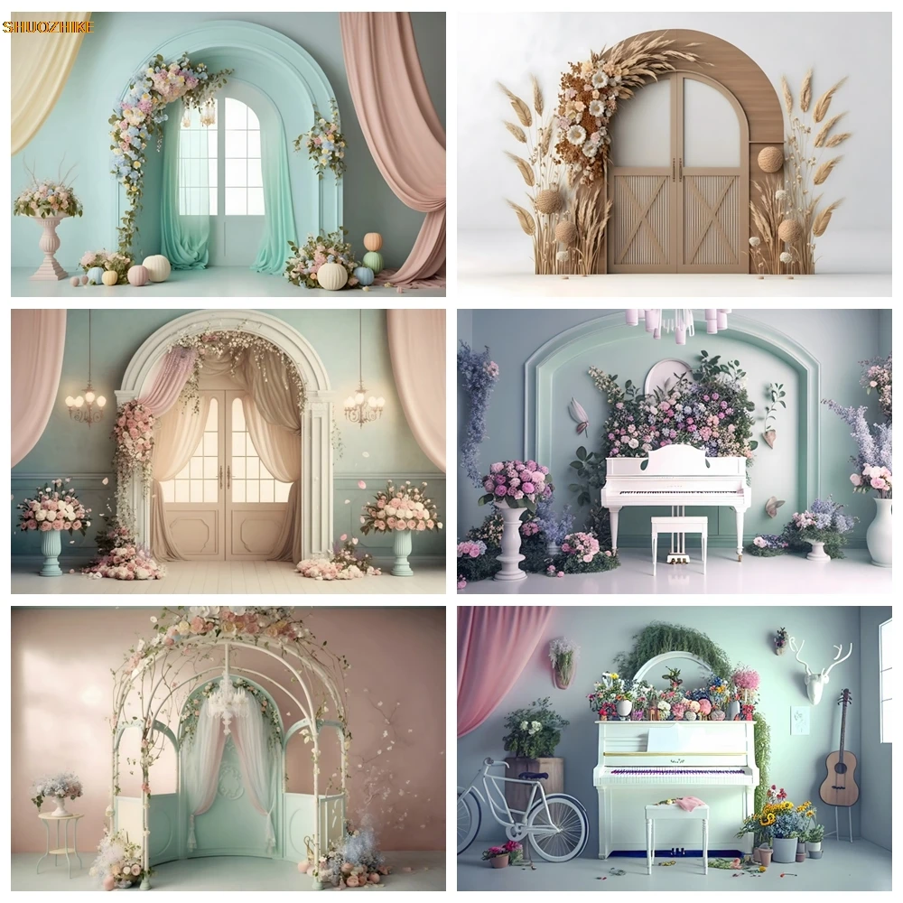 Wedding Photography Backdrop Boho Style Floral Flower Bridal Portrait Birthday Party Decor Photographic Background Photo Studio
Wedding Photography Backdrop Boho Style Floral Flower Bridal Portrait Birthday Party Decor Photographic Background Photo Studio